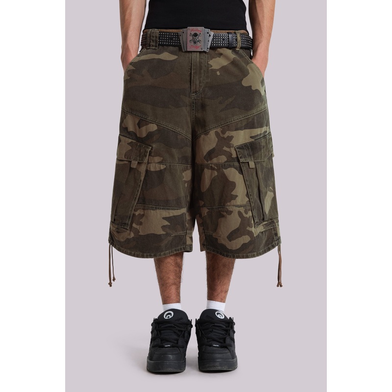 Cadet Camo Baggy Shorts