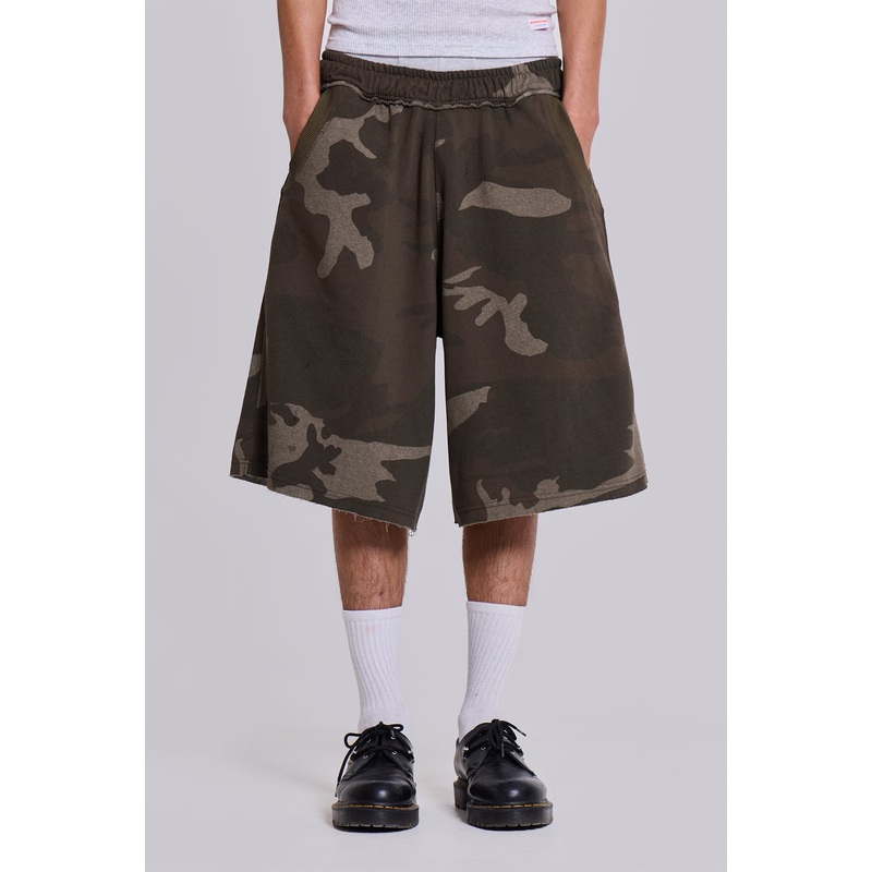 Camo Monster Jogger Shorts