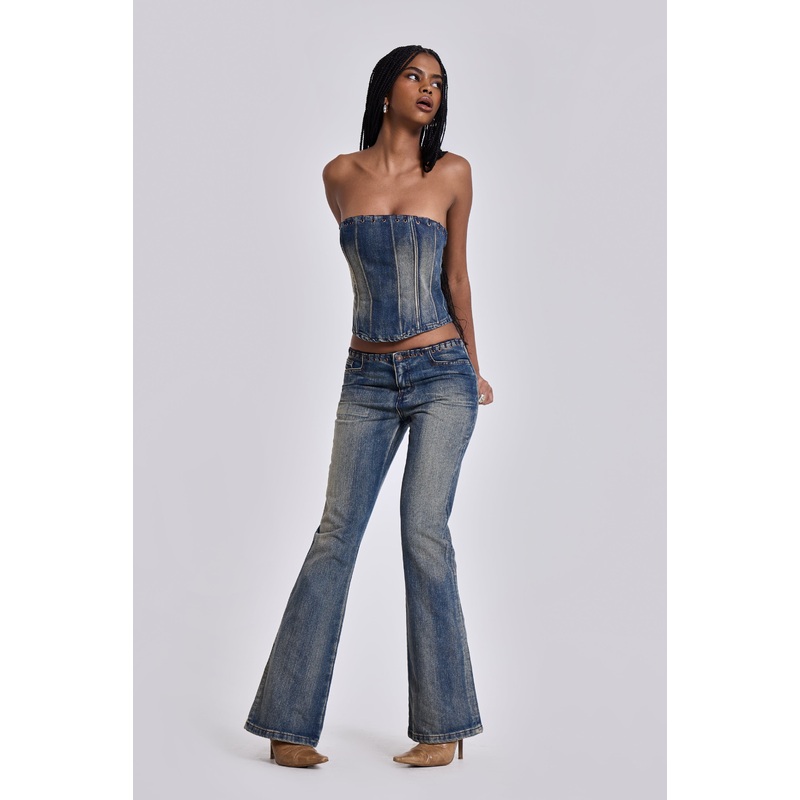 Elia Slim Fit Bootcut Jeans
