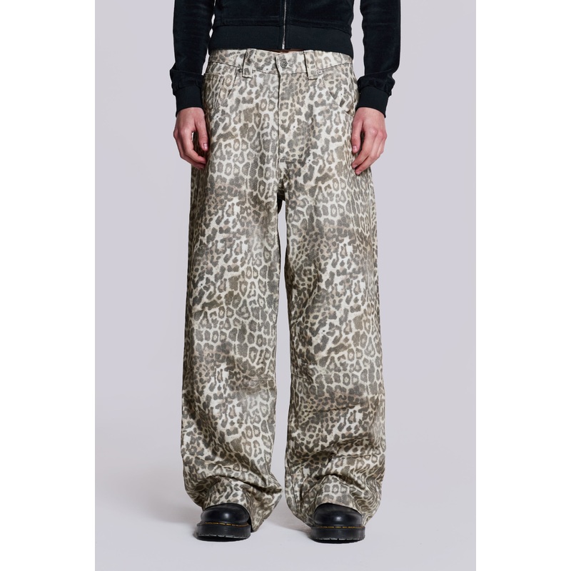 Leopard Fade Colossus Jeans