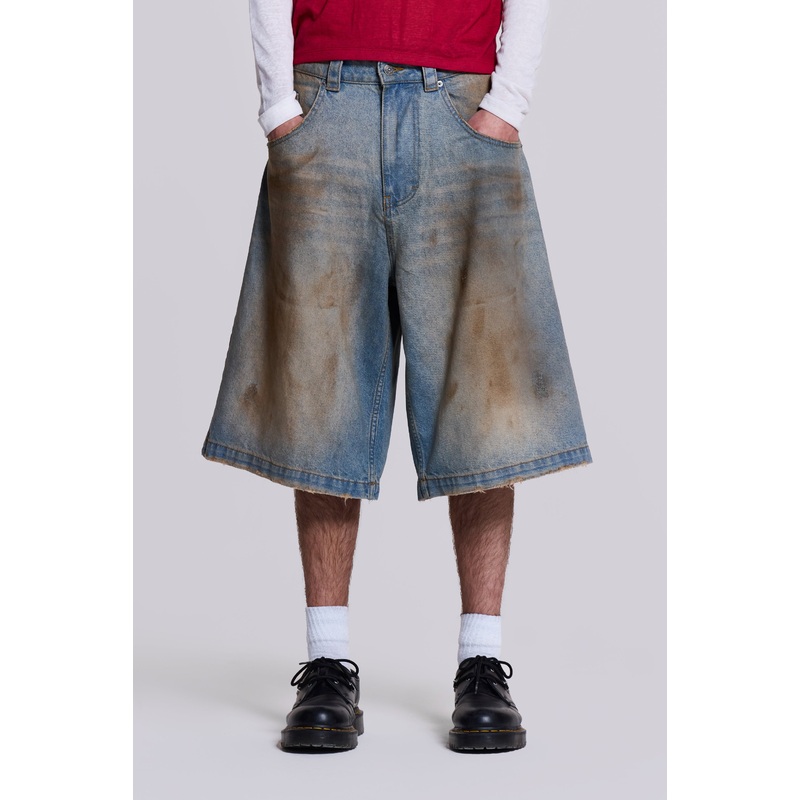 Mud Wash Colossus Jorts