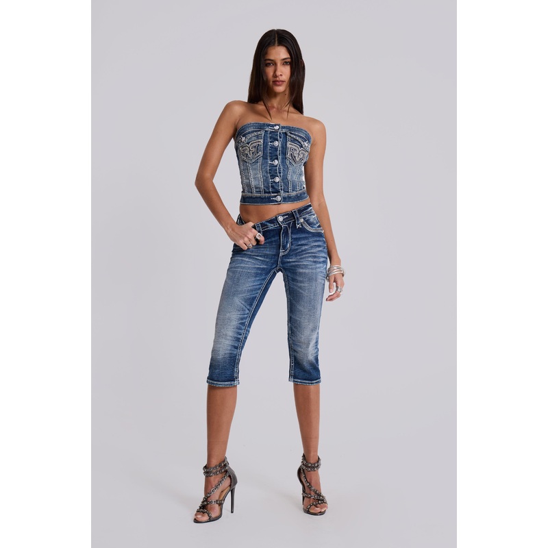 Rock Revival Capri Jeans