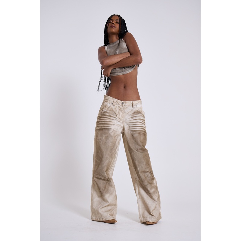 Sand Oil Wash Colossus Jeans