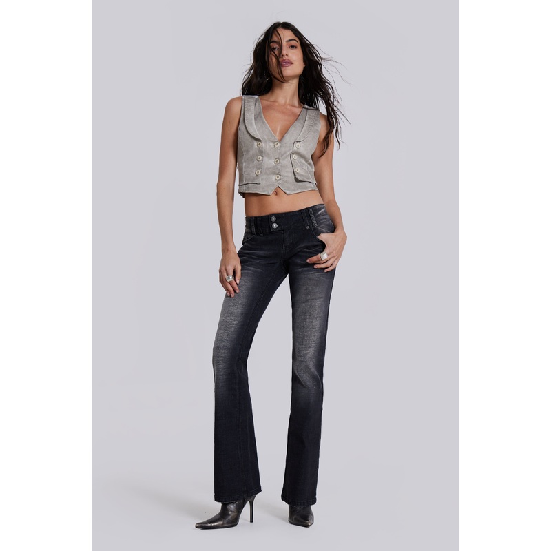 Washed Black Thirteen Jeans