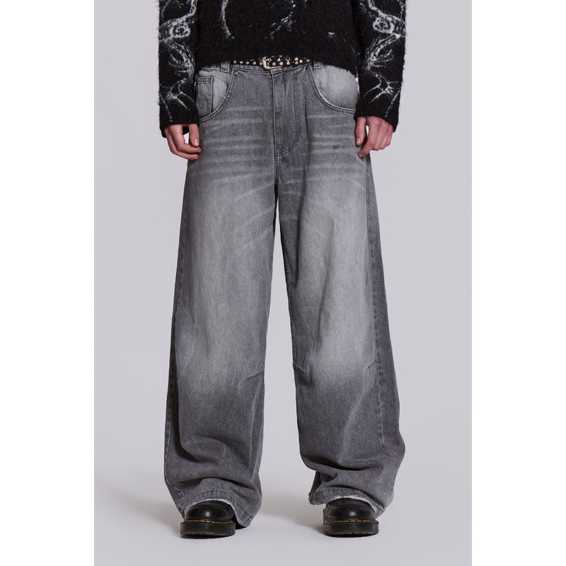 Washed Grey Colossus Jeans