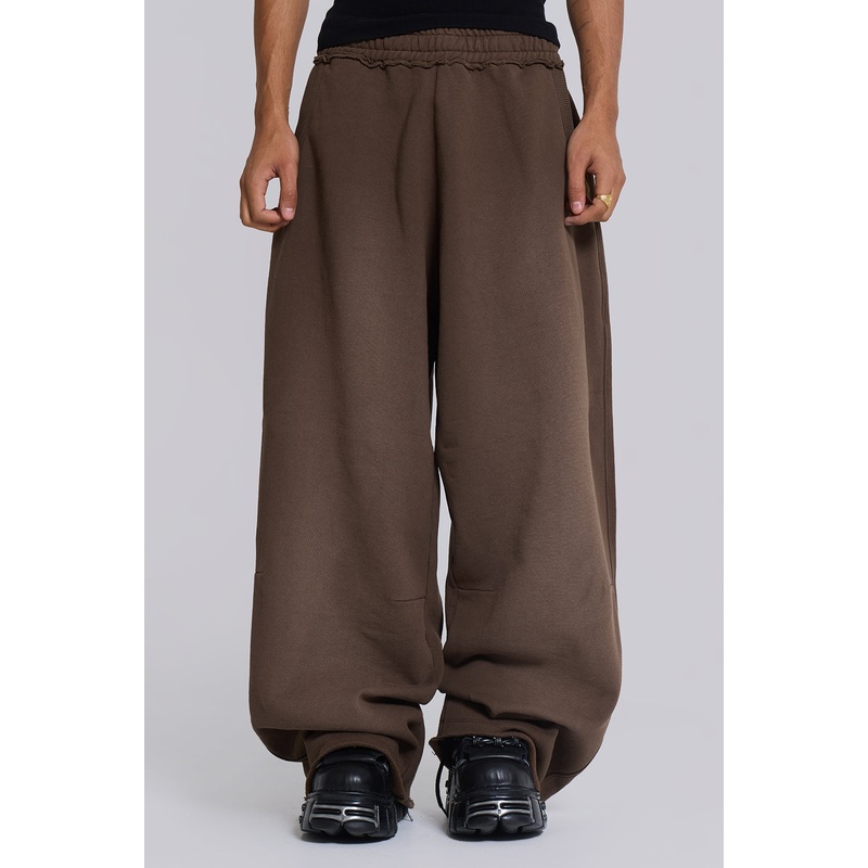 Brown Baggy Monster Joggers