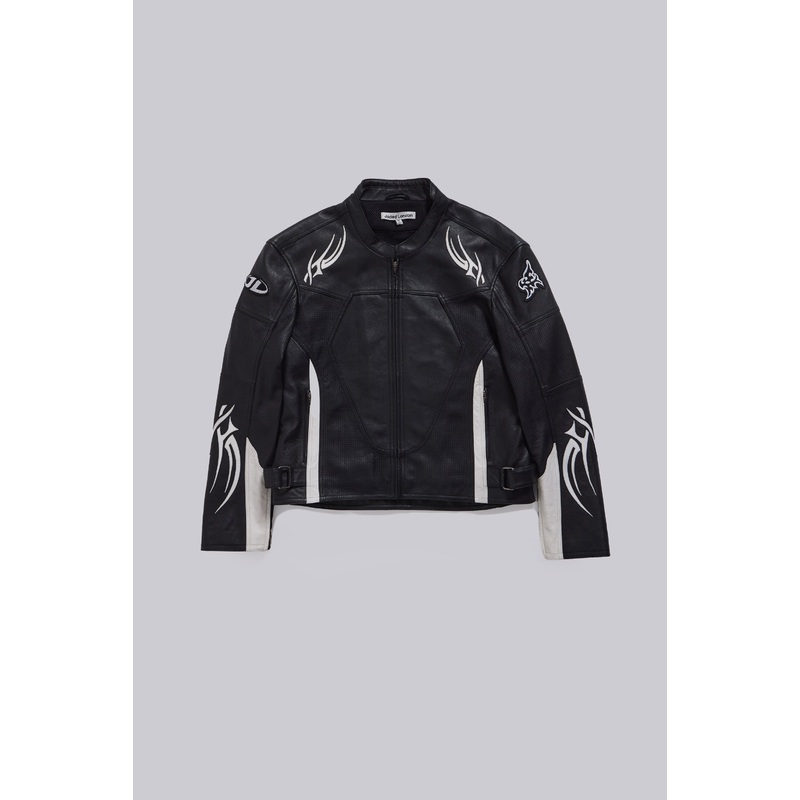 Crash Leather Biker Jacket