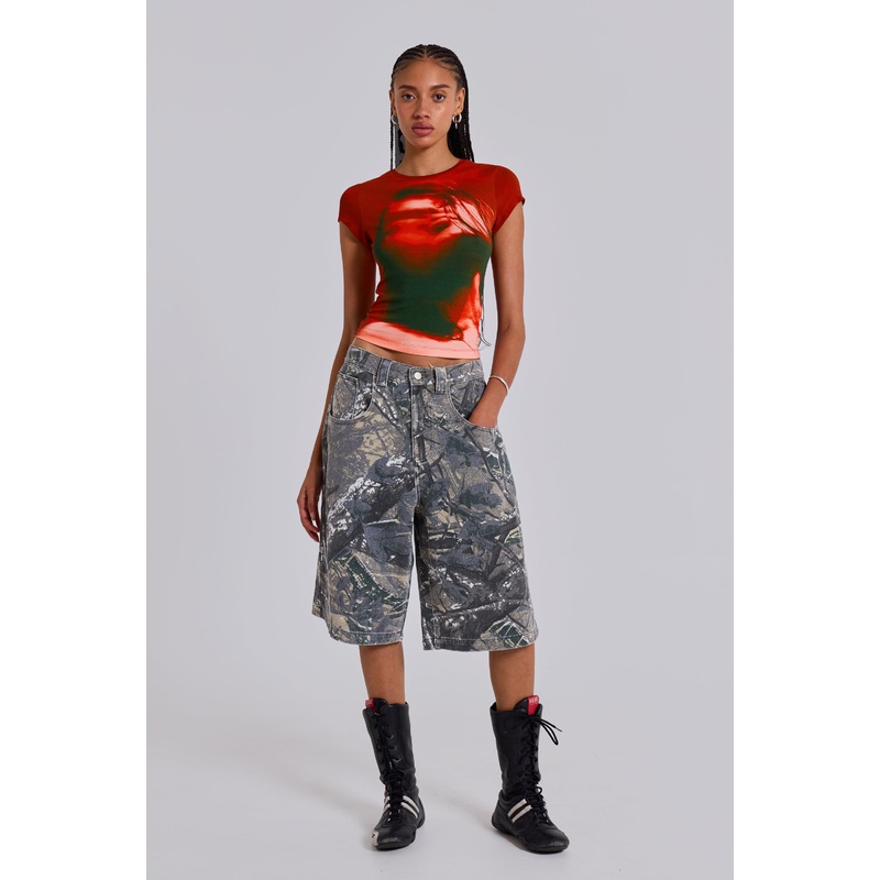 Forest Camo Colossus Jorts