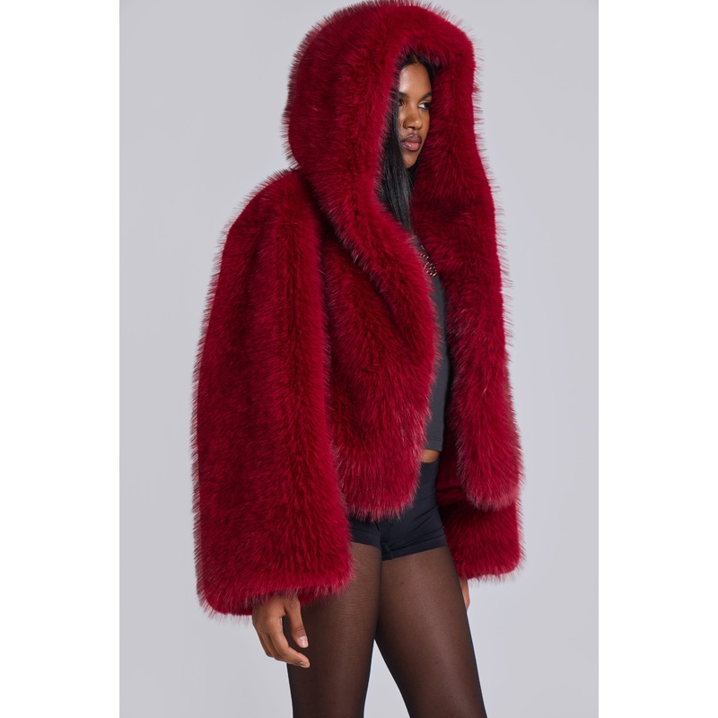 Mara Oversized Faux Fur Coat