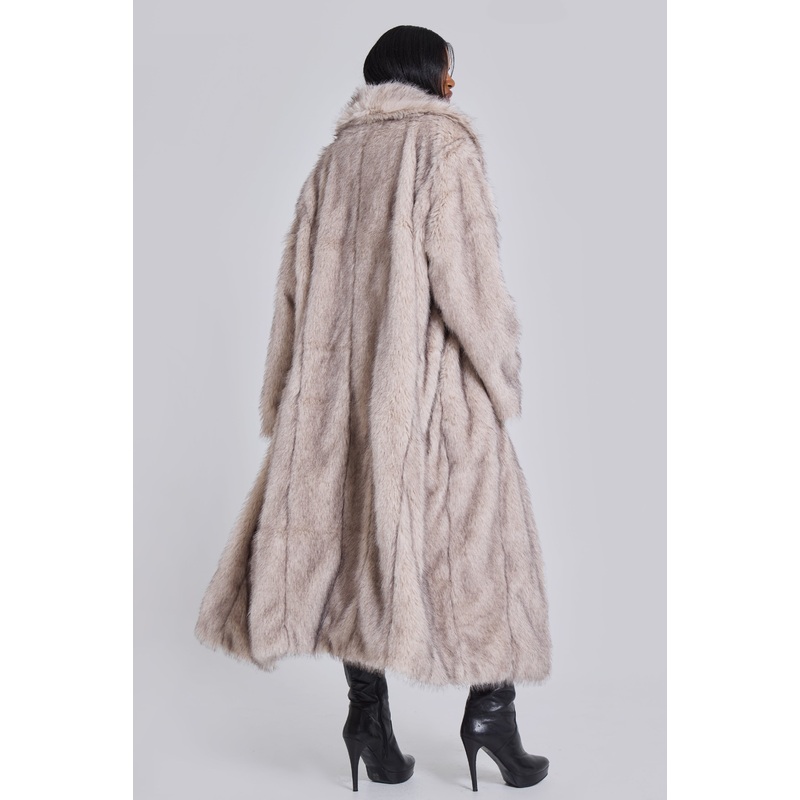 Alaska Faux Fur Coat