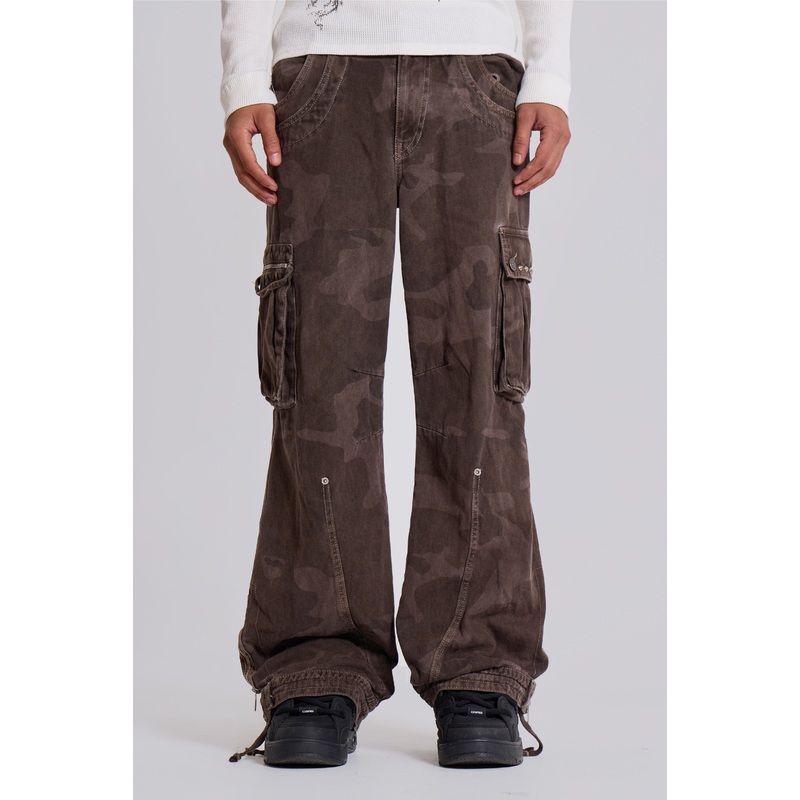 Brown Trooper Cargo Pants