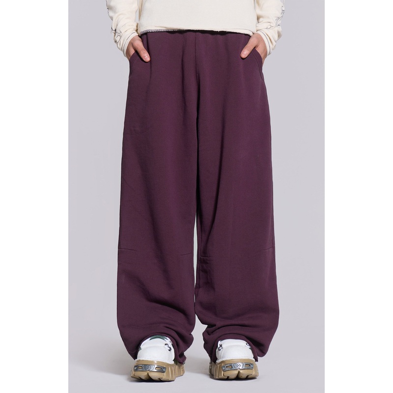 Dark Burgundy Monster Joggers