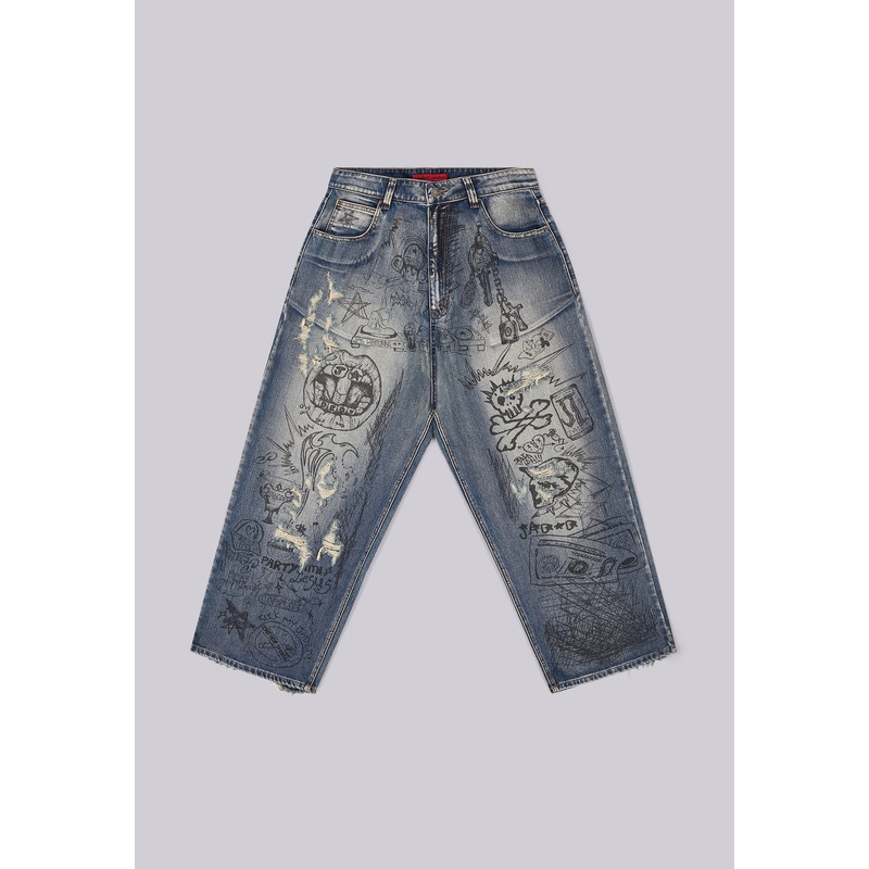 Graffiti XL Colossus Washed Jeans