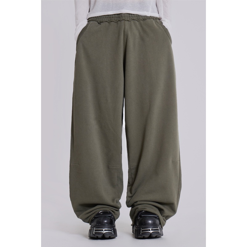 Military Green Baggy Monster Joggers