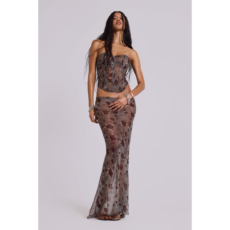 Cibele Chiffon Maxi Skirt