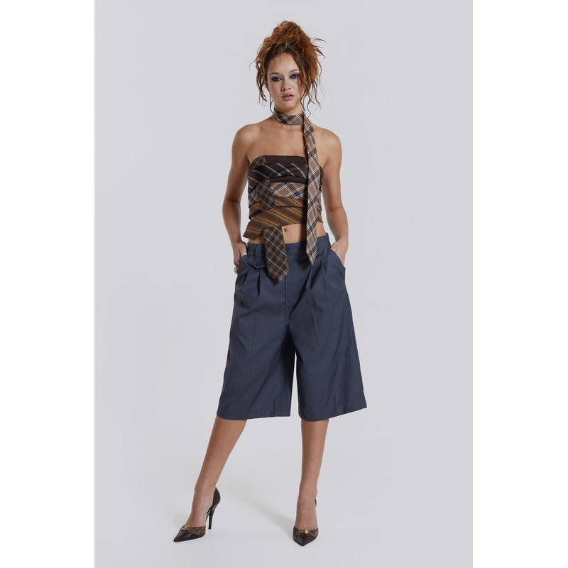 Coltraine Tailored Wide Leg Shorts