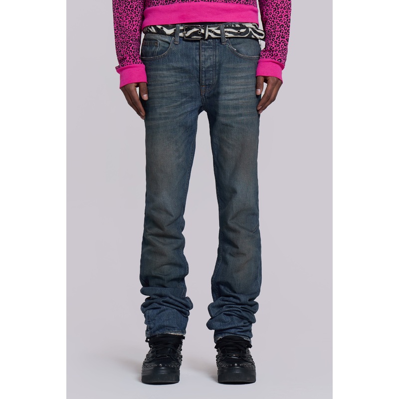 Dirty Wash Drain Jeans