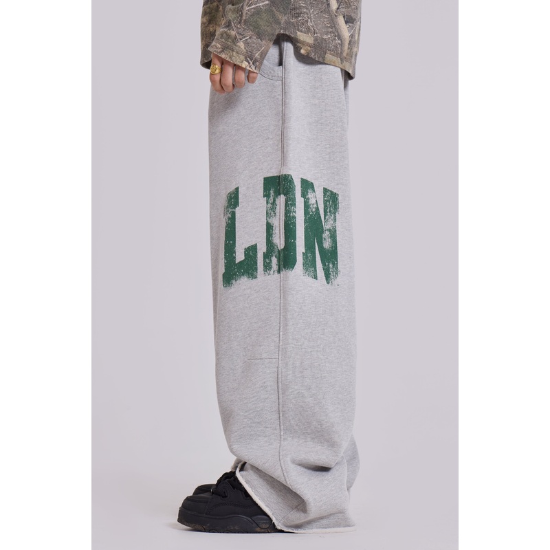 LDN Print Grey Marl Monster Joggers