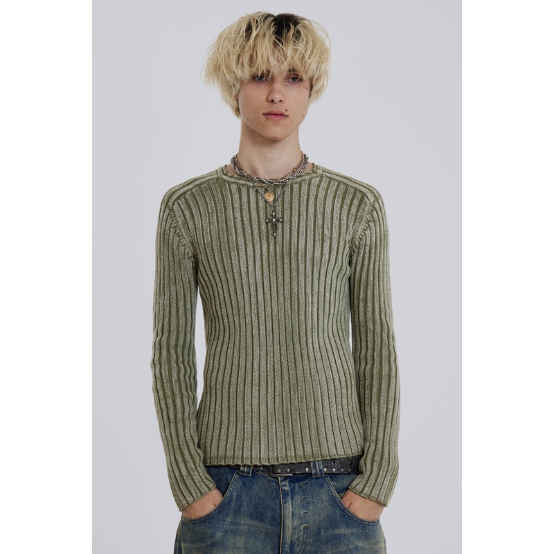 Moss Green Vault Knit