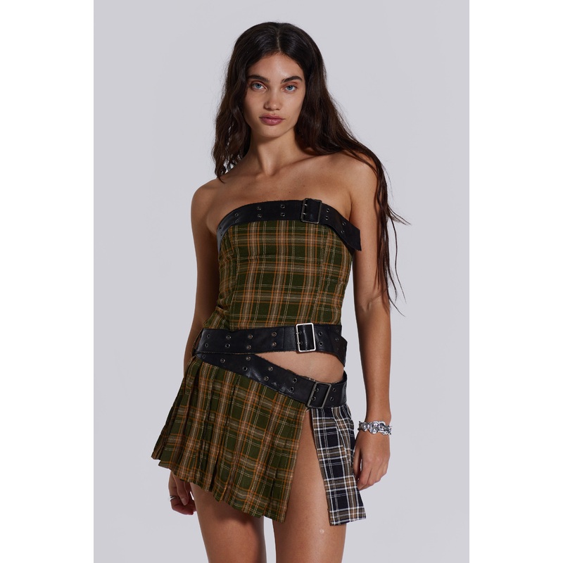 Eden Buckle Mini Dress