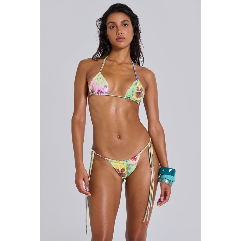 Melona Raw Edge Bikini Top