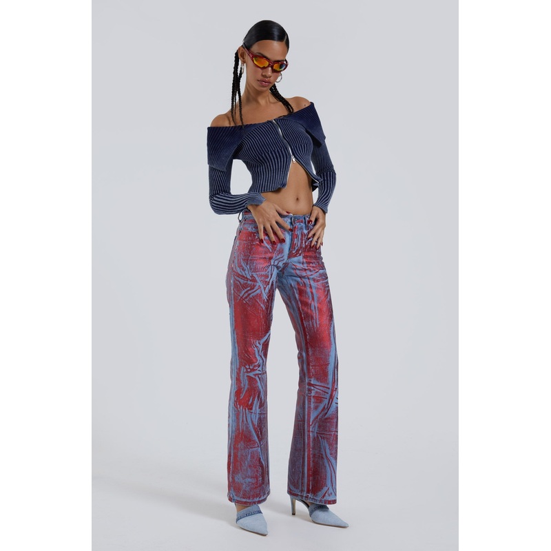Midtown Metallic Jeans