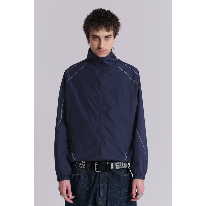 Navy Vapor Tracksuit Top