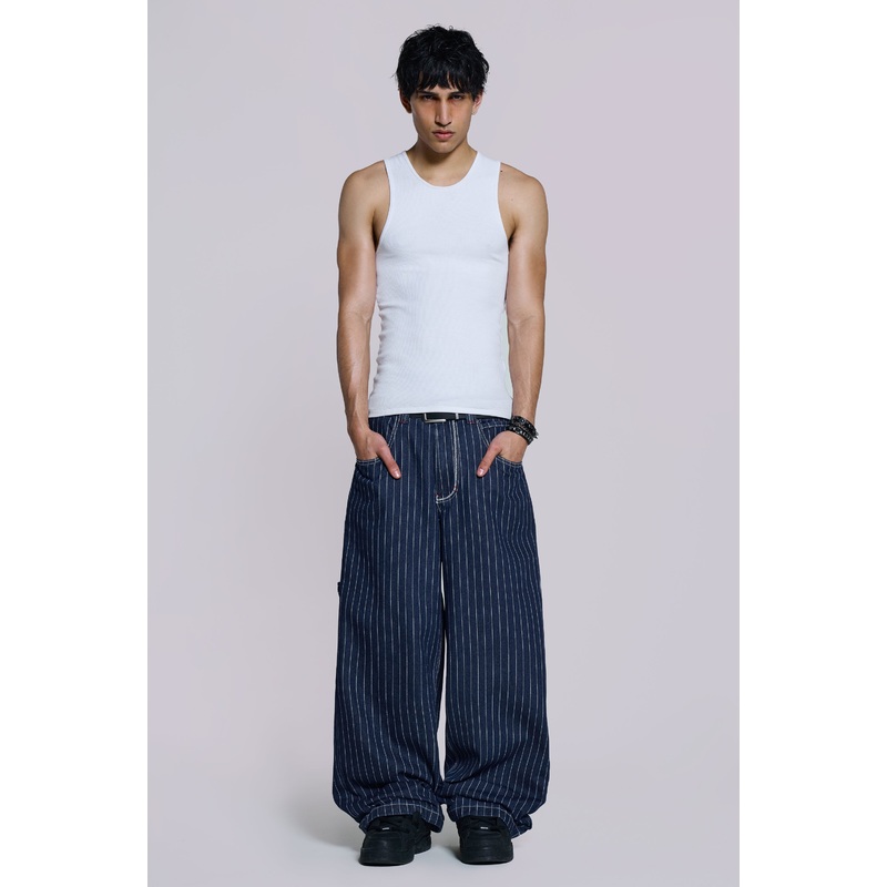 Ollie Pinstripe XL Colossus Jeans