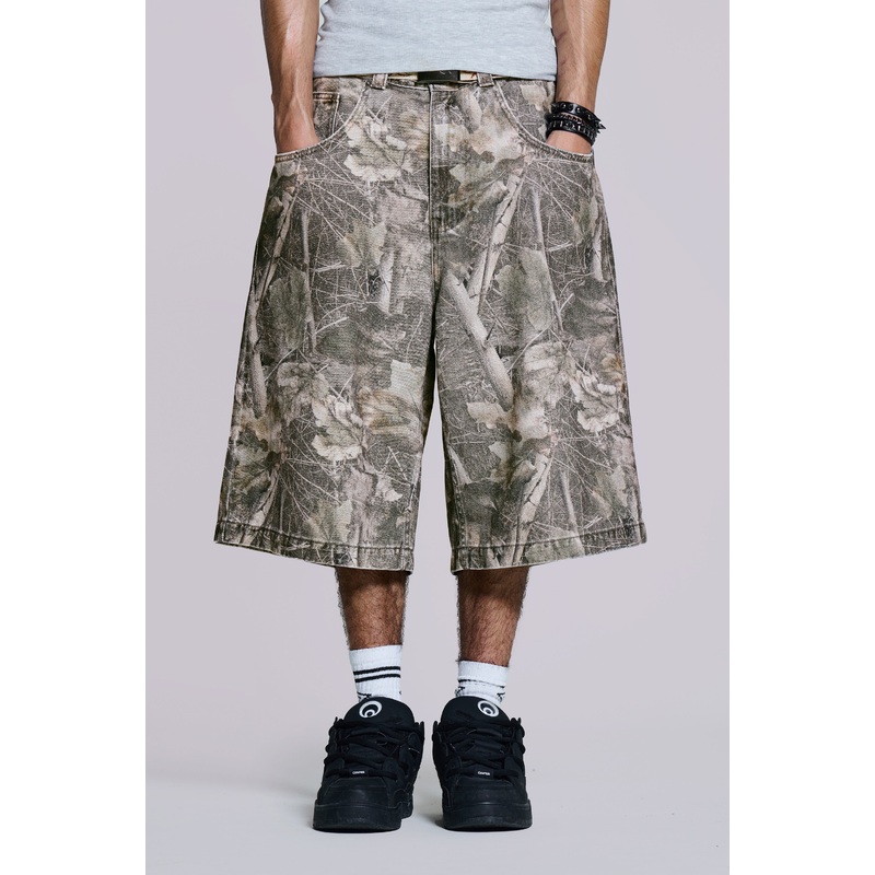 Woodland Camo Colossus Jorts
