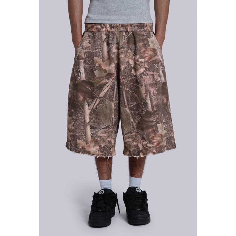 Woodland Camo Monster Jogger Shorts