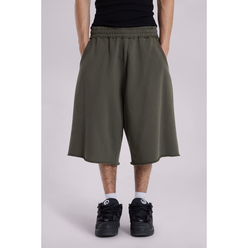 Khaki Monster Shorts
