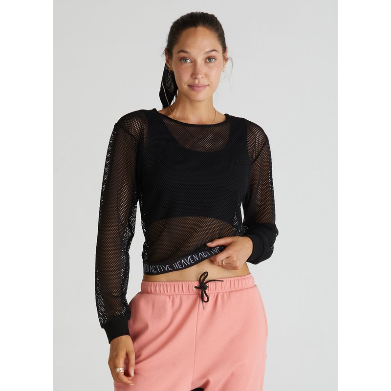 Heaven Active Mesh Sweater