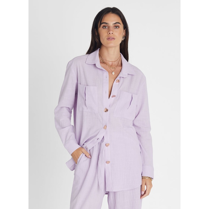 Amethyst Boyfriend Shirt