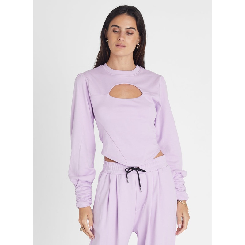 Amethyst Corset Sweater