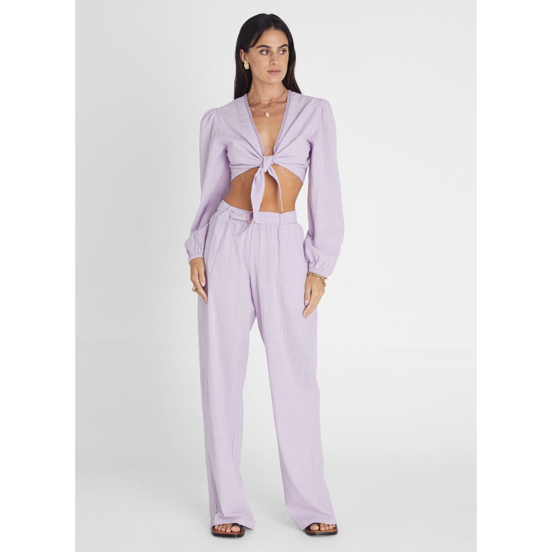 Amethyst Relaxed Wide Leg Pant