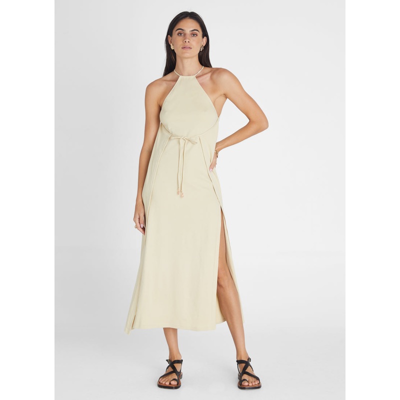 Citrine Halter Dress (SAMPLE)