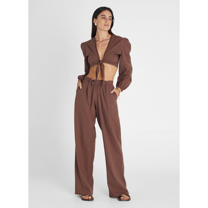 Garnet Relaxed Wide Leg Pant