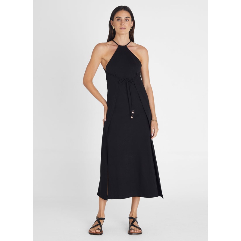 Obsidian Halter Dress (SAMPLE)