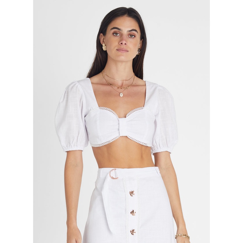 Pearl Lace Crop (SAMPLE)