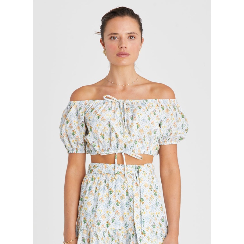 Casablanca Shelby Crop Top