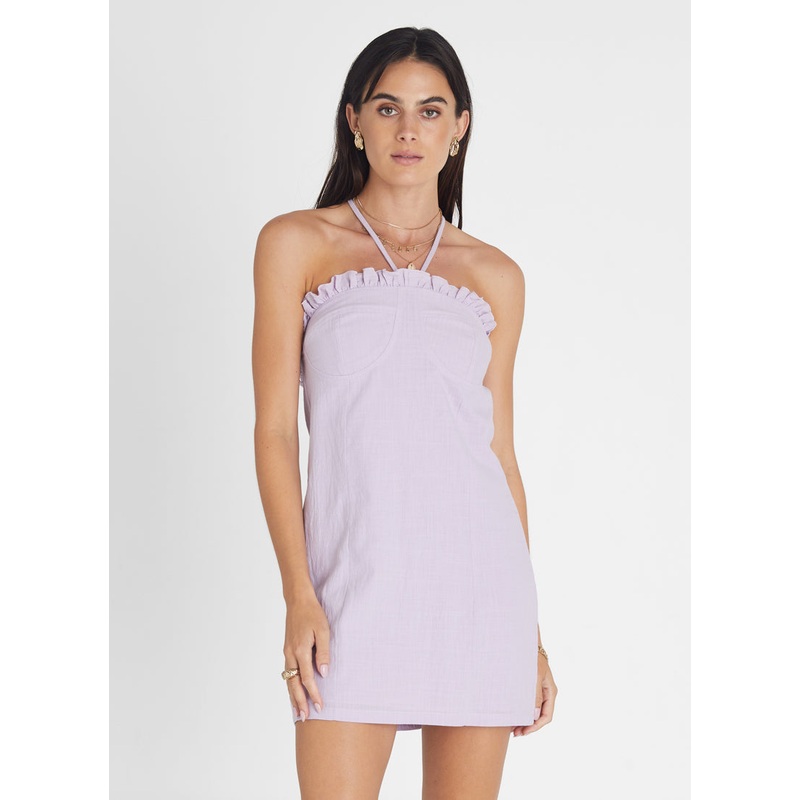 Amethyst Cross Back Mini Dress (SAMPLE)