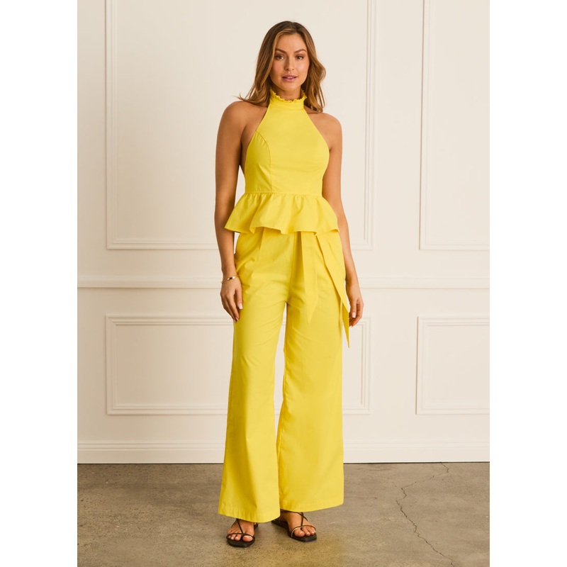 Citron Palazzo Pants (SAMPLE)