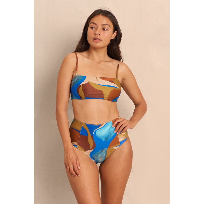 Jardin Bandeau Top | Water Print