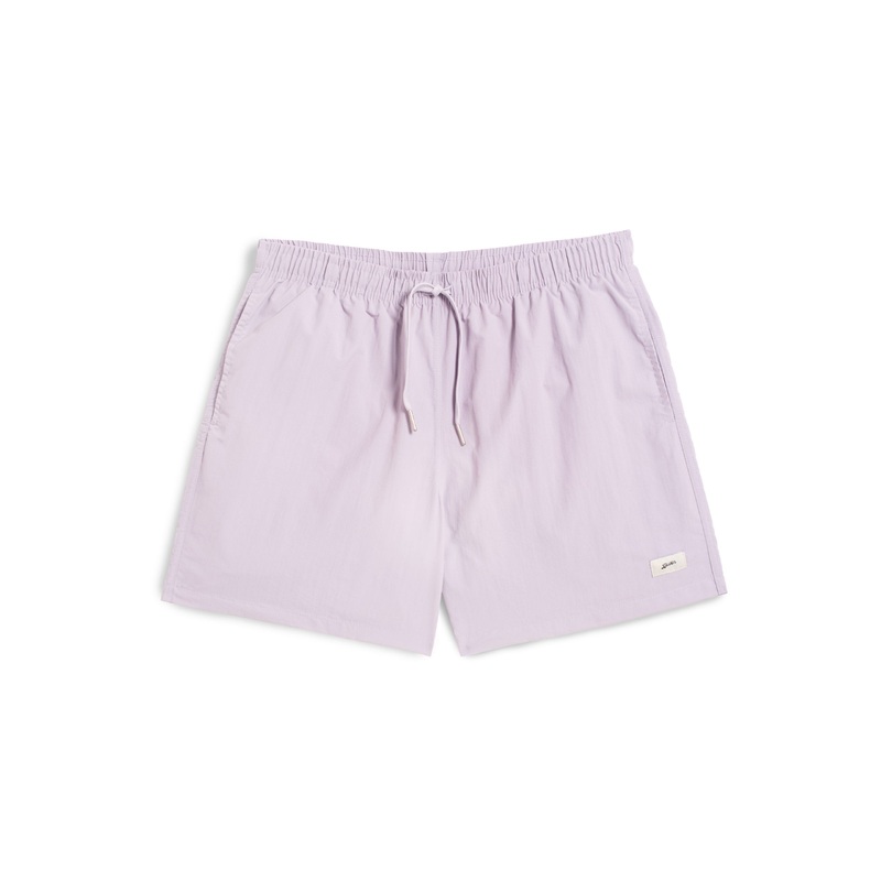 Solid Lavender Swim Trunk