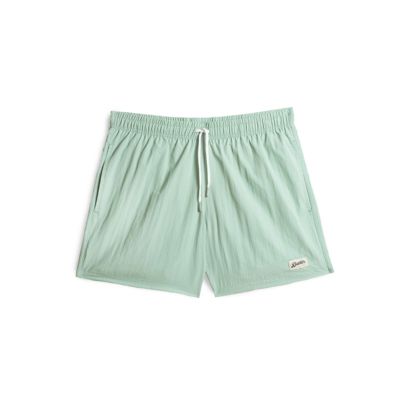 Solid Sea Foam Swim Trunk