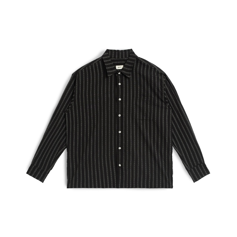 Black Dobby Leisure Shirt