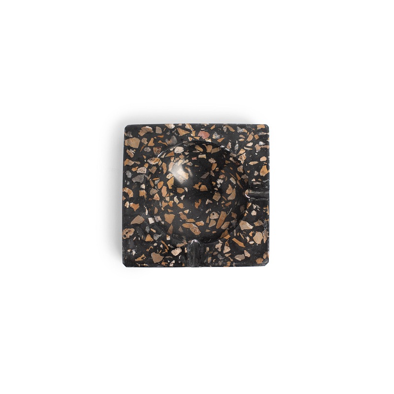 Black Terrazzo Ashtray