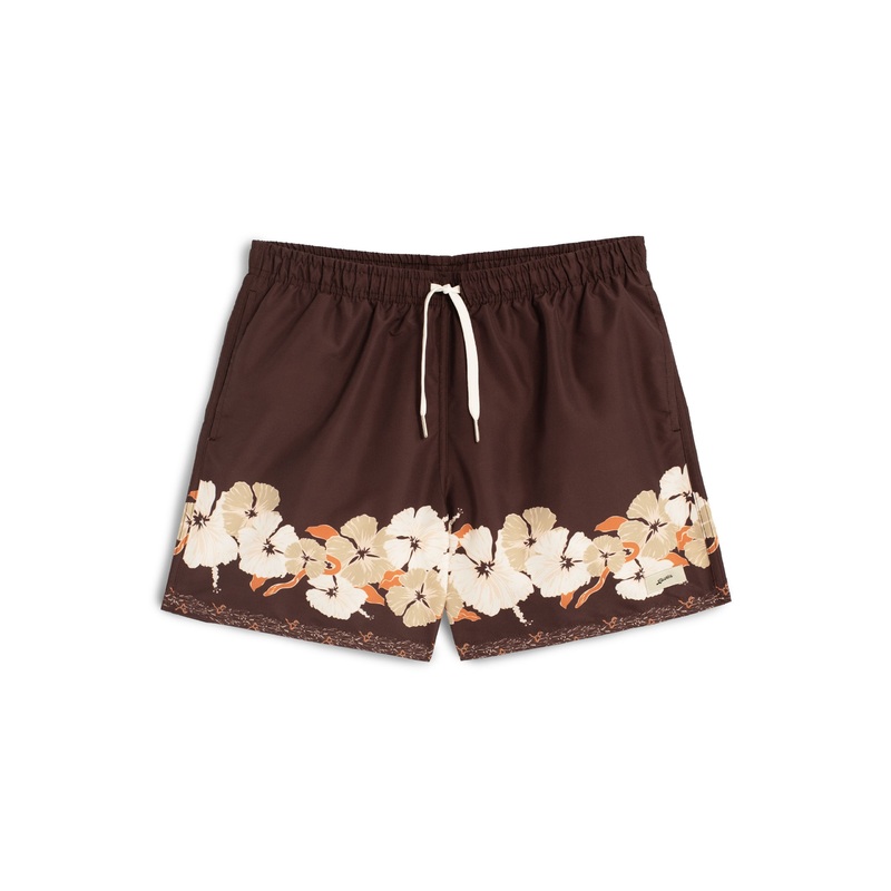 Cedar Ornate Bloom Swim Trunk