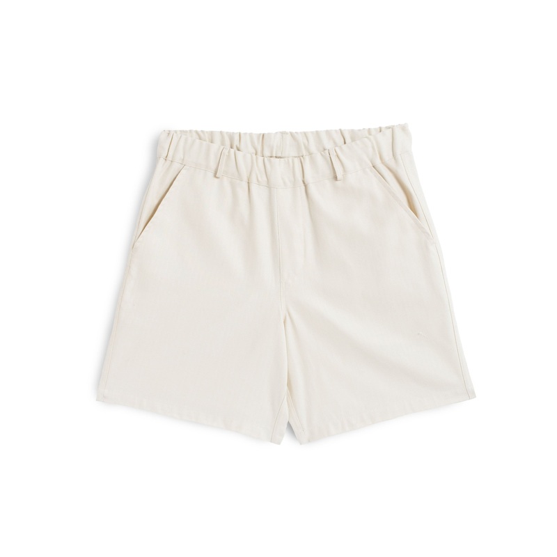 Dove Herringbone Leisure Short