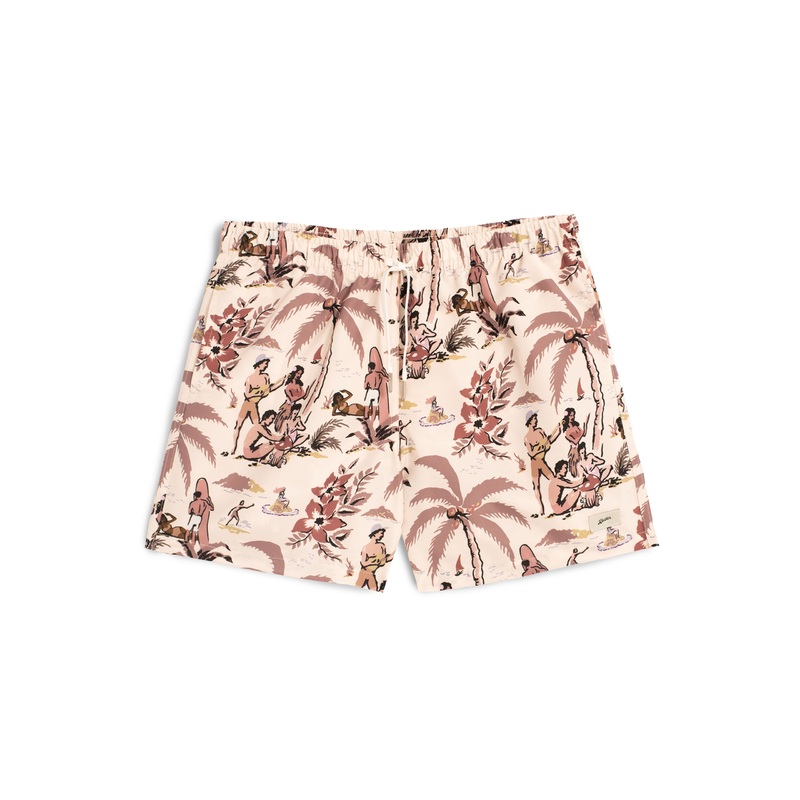 Khaki Trippin' Beach Swim Trunk